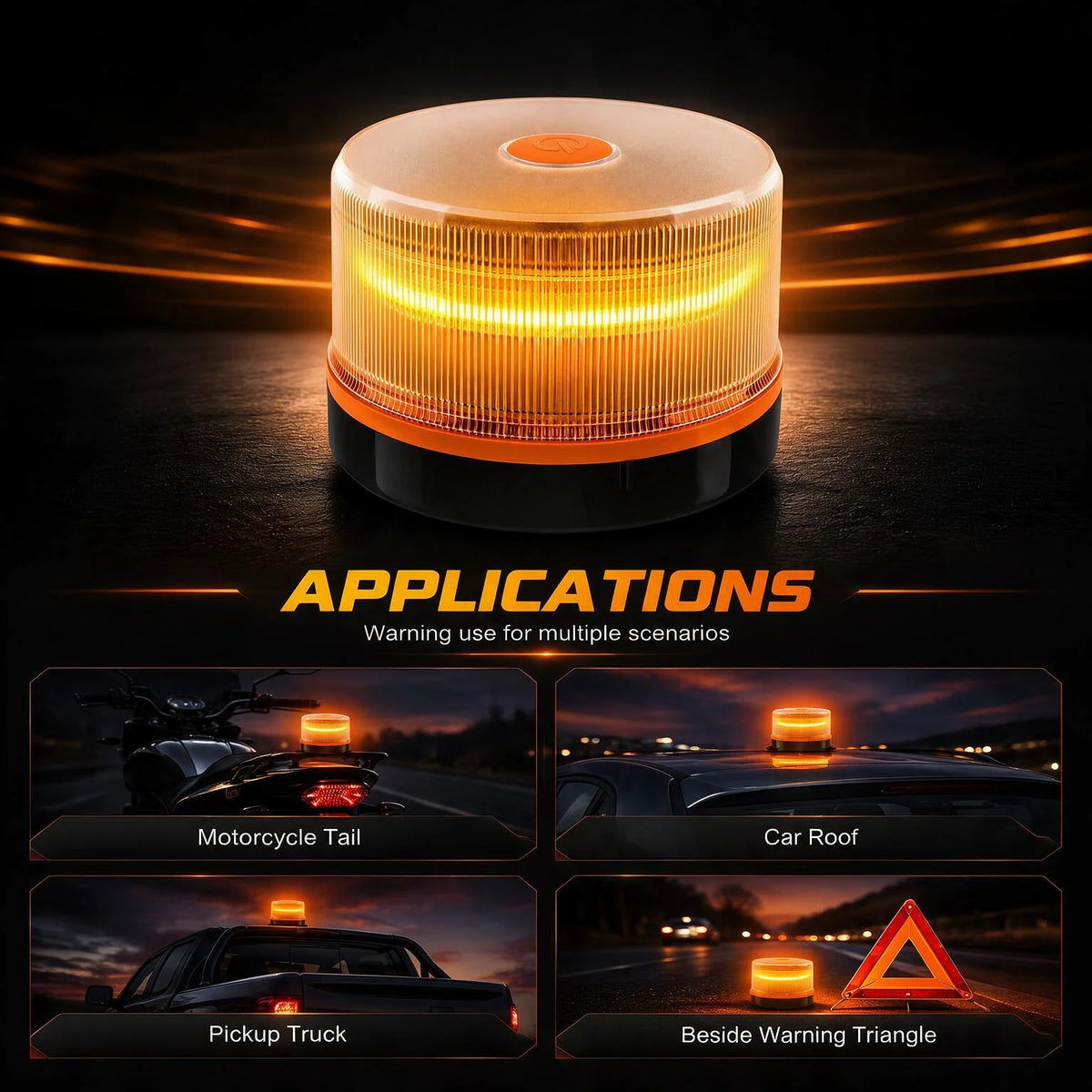 For Roadside Breakdown Traffic Alert High Emergency Beacon