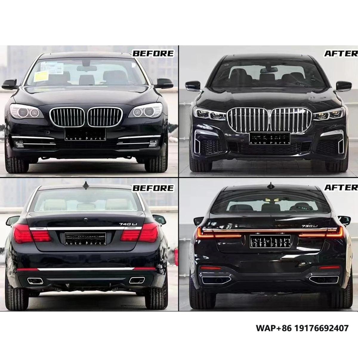 For ‘BMW 7 Series F01 F02 Perfect Performance Price Bumpers Body