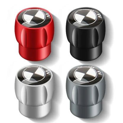 For BMW G20 F30 G30 X1 4PCS Aluminum Tire Valve Caps Tyre Stem