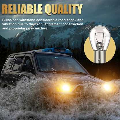 For Marker Tail Running Parking 10PCS 12V 1157 Bulb Brake Bulbs