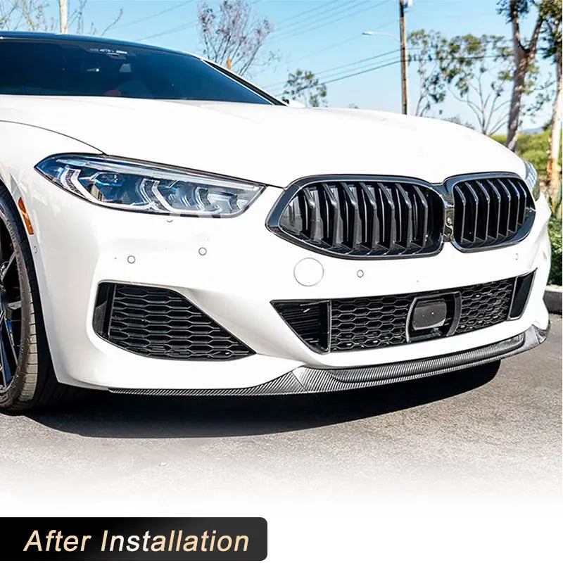 For BMW 8 Series G14 G15 Front Bumper Lip Spoiler G16 2018-2024