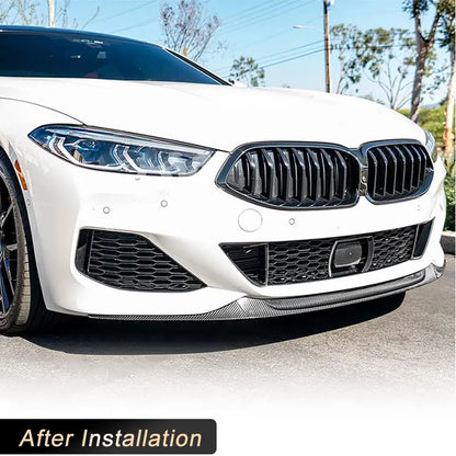 For BMW 8 Series G14 G15 Front Bumper Lip Spoiler G16 2018-2024