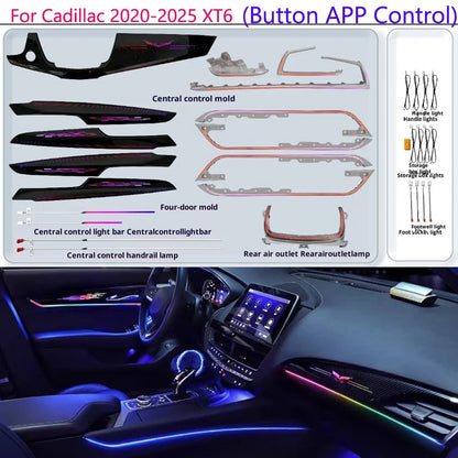 For Cadillac 2020-2025 XT6 LED Interior Accessorie Dynamic