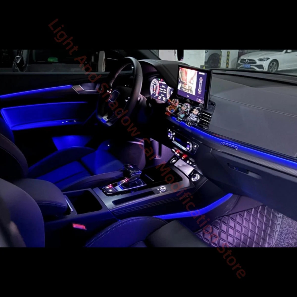 For Audi Q5 Q5L 2017-2022 Ambient Interior Lighting Upgrade