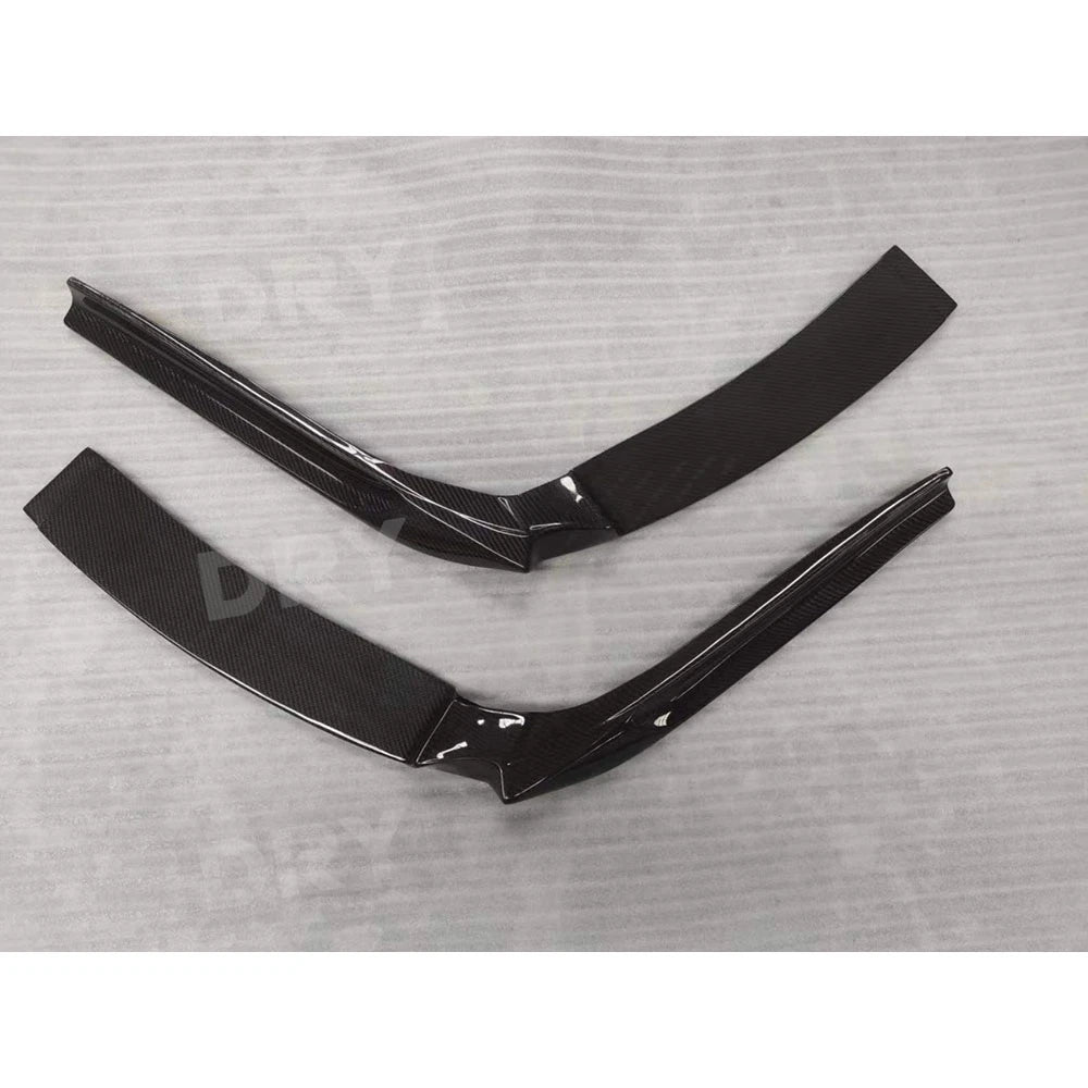 For BMW 5 Series F10 M5 Carbon Fiber Rear Diffuser Bumper Flaps