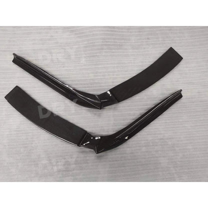 For BMW 5 Series F10 M5 Carbon Fiber Rear Diffuser Bumper Flaps