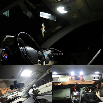 2PCS White Ceiling Bulb C5W C10W 5050 3SMD 41MM