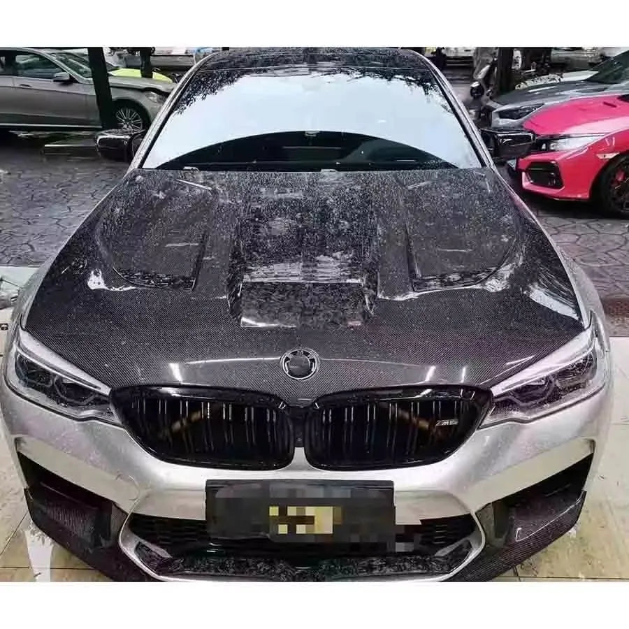For BMW 5 Series M5 F90 G30 G38 2017-2023 Carbon Fiber Hood