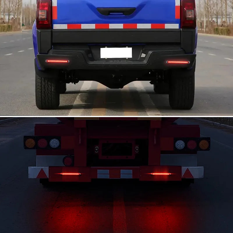 4X 12V 24V Tail Bar Brake Warning Side Marker