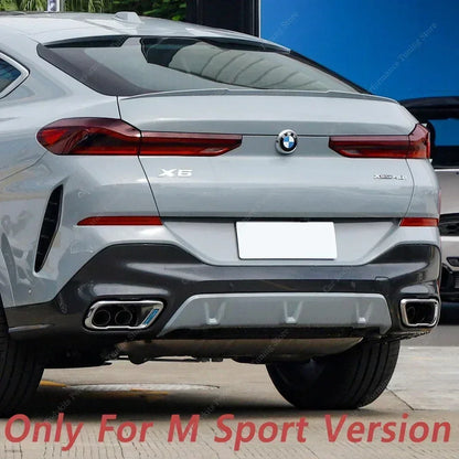 For BMW X6 G06 M Sport 2019-2025 M Performance Rear Bumper