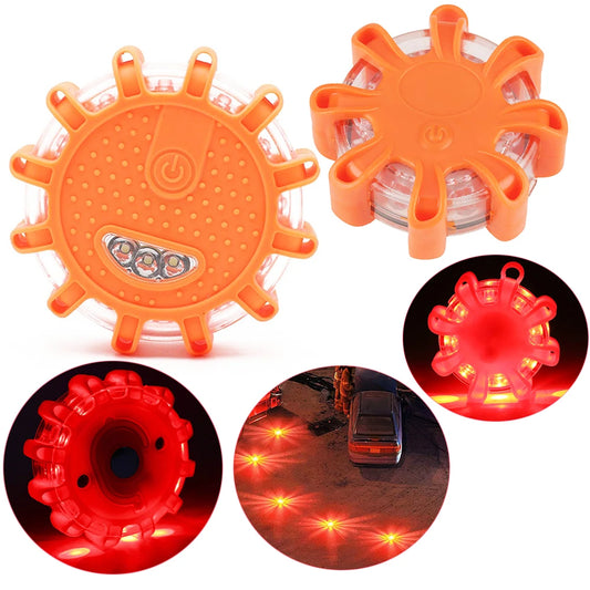 1PC 3PCS 6PCS 12 Flares Emergency Roadside Safety Beacon