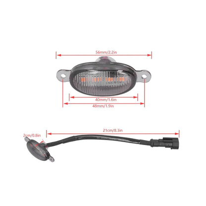 Durable Amber Lighting Front Grille Bar Mount off-road Use