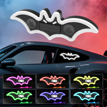 Solar Halloween Bat Mounted Colorful Atmosphere Fun Lighting