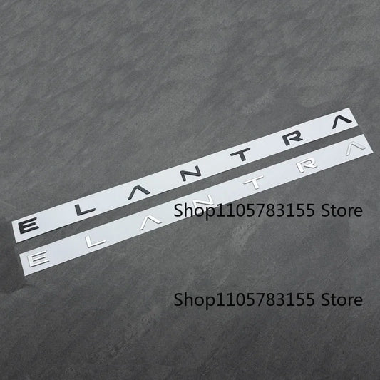 For 2021 22 23 24 25 Year Elantra CN7 Taigate Letter Logo 3D