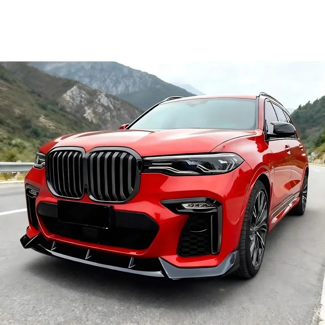 For BMW X7 G07 M Sport 2019-2026 Front Bumper Lip Chin Splitter
