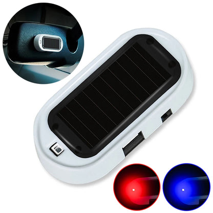 2PCS Solar Powered Fake Security Simulated Dummy Alarm Wireless