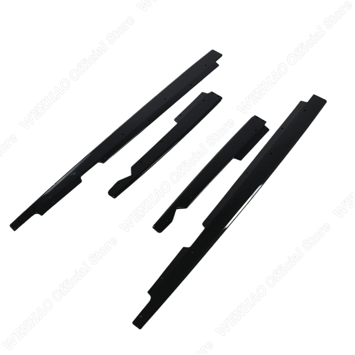 For BMW 3 E90 E91 E92 4PCS Maxton Side Skirt Diffuser E93