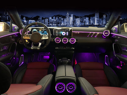 For Mercedes-Benz A B Cla Gla Interior Ambient Saddle Atmosphere