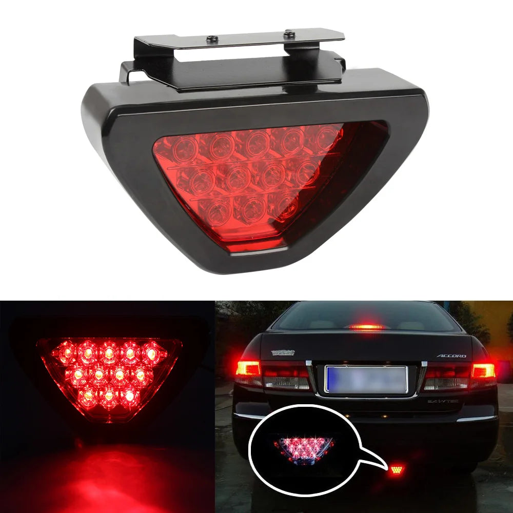 Fog Triangle Flash Bulbs Tail Brake Warning