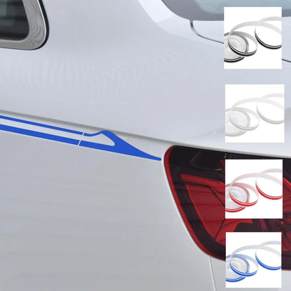 Roll Colors Body Decal Vinyl Sticker Striping Double Line