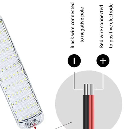 12v-85v 108LED Interior Bar Strip Switch Lighting Camper Bus