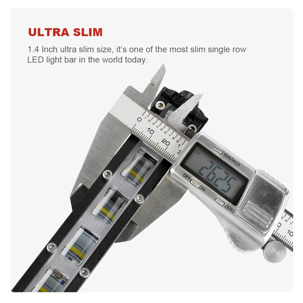 For Tractor 12V 24V 6D Lens Bar Flood Truck Off Road