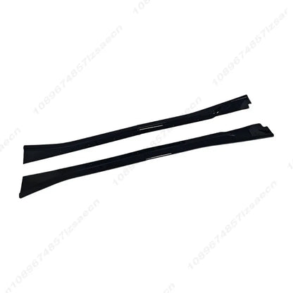 For BMW I3 I01 Range Extender Gloss Black Side Skirt 2014-2022
