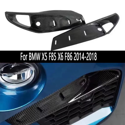 For BMW X5 F85 X6 F86 2014-2018 Carbon Fiber Tuyere Front Bumper
