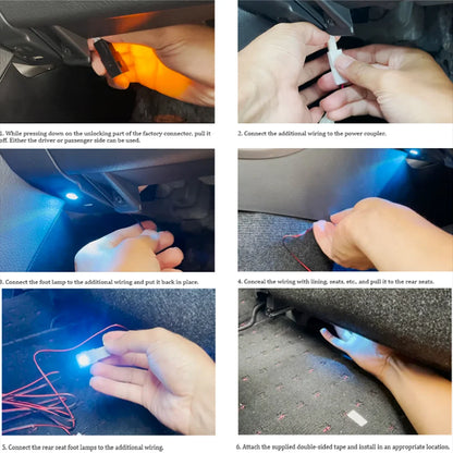 For Toyota Lexus Honda Mazda Subaru 12V Interior Ambient