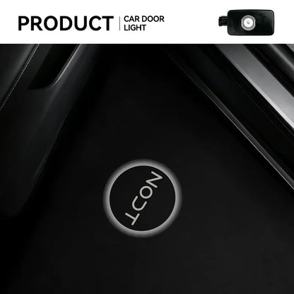 For Nio ES6 ES7 ES8 ET5T 2PCS Welcome Door ET7 ET9 EC6 EC7