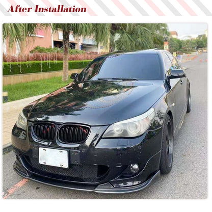 For BMW 3 Series F30 F31 Carbon Fiber Frp Black Front Lip M