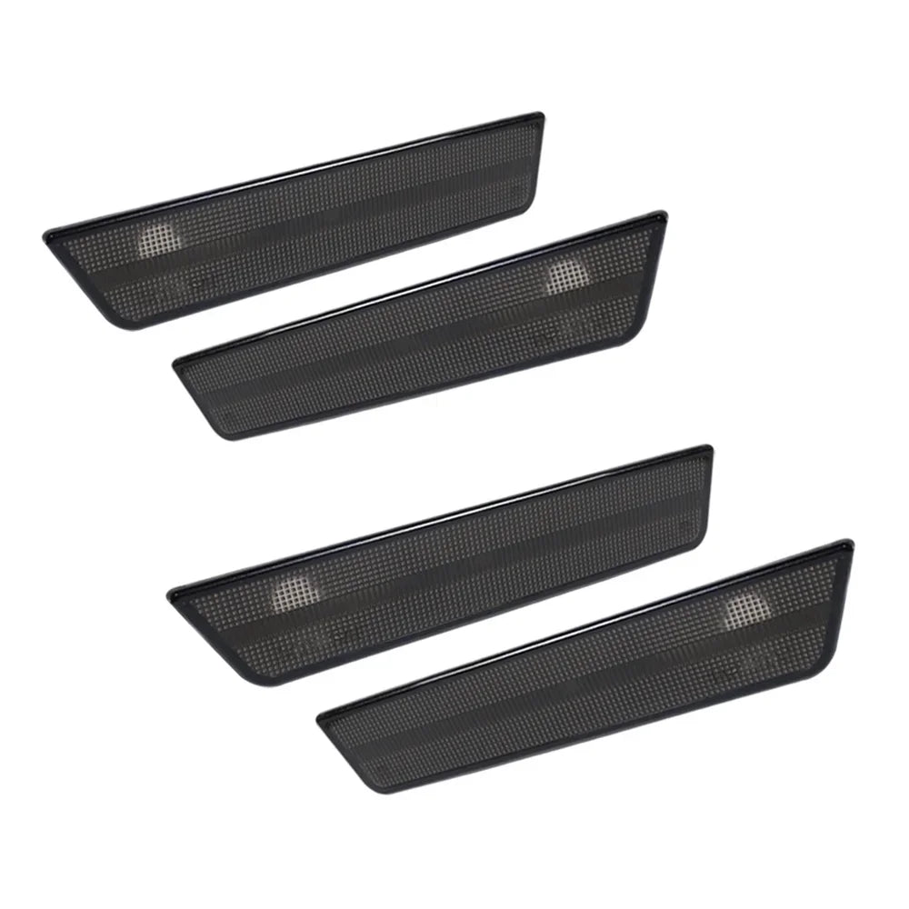 For Dodge Challenger 2008-2014 Clear LED Side Marker Housings