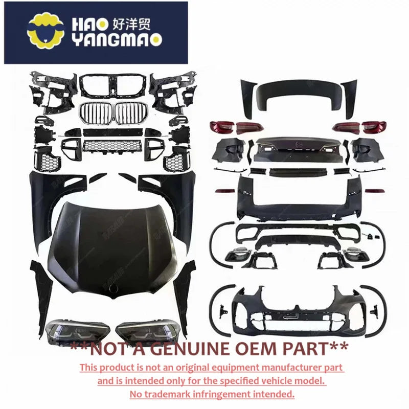 Suitable BMW X5 E70 Old Upgrade X5M G05 19-23