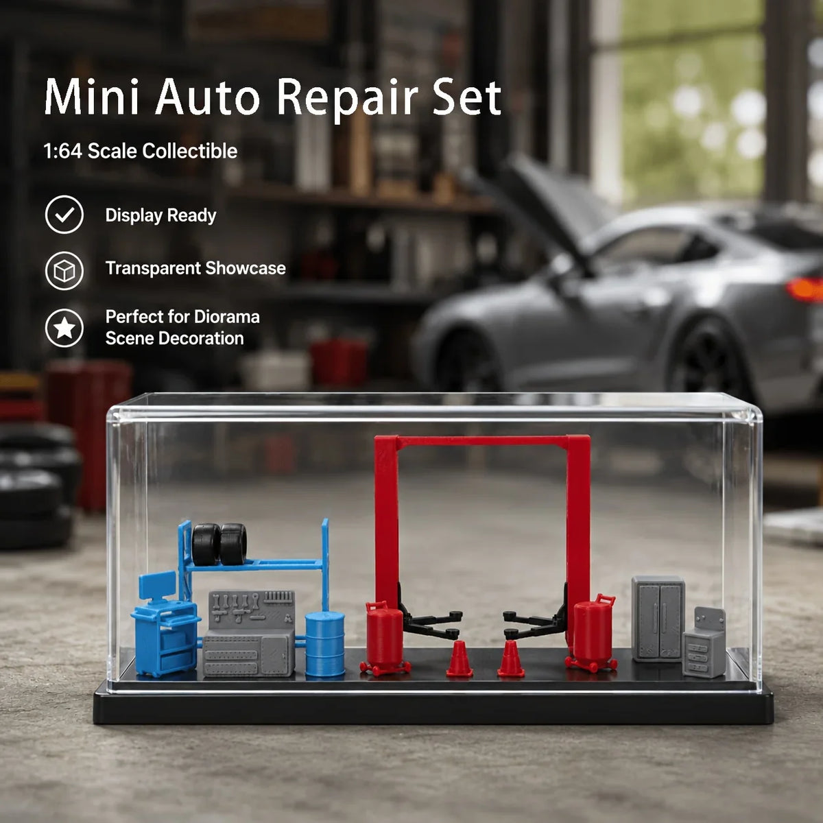 Miniature Repair Work Equipment Model Scale Realistic Scene