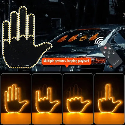 Finger Fun Interior Lighting Remote Control Rear Window