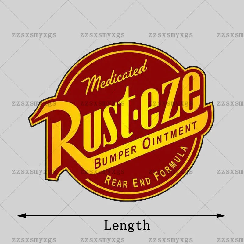 Sticker Racing Rusteze Fit Body Bumper Windshield Motorcycle