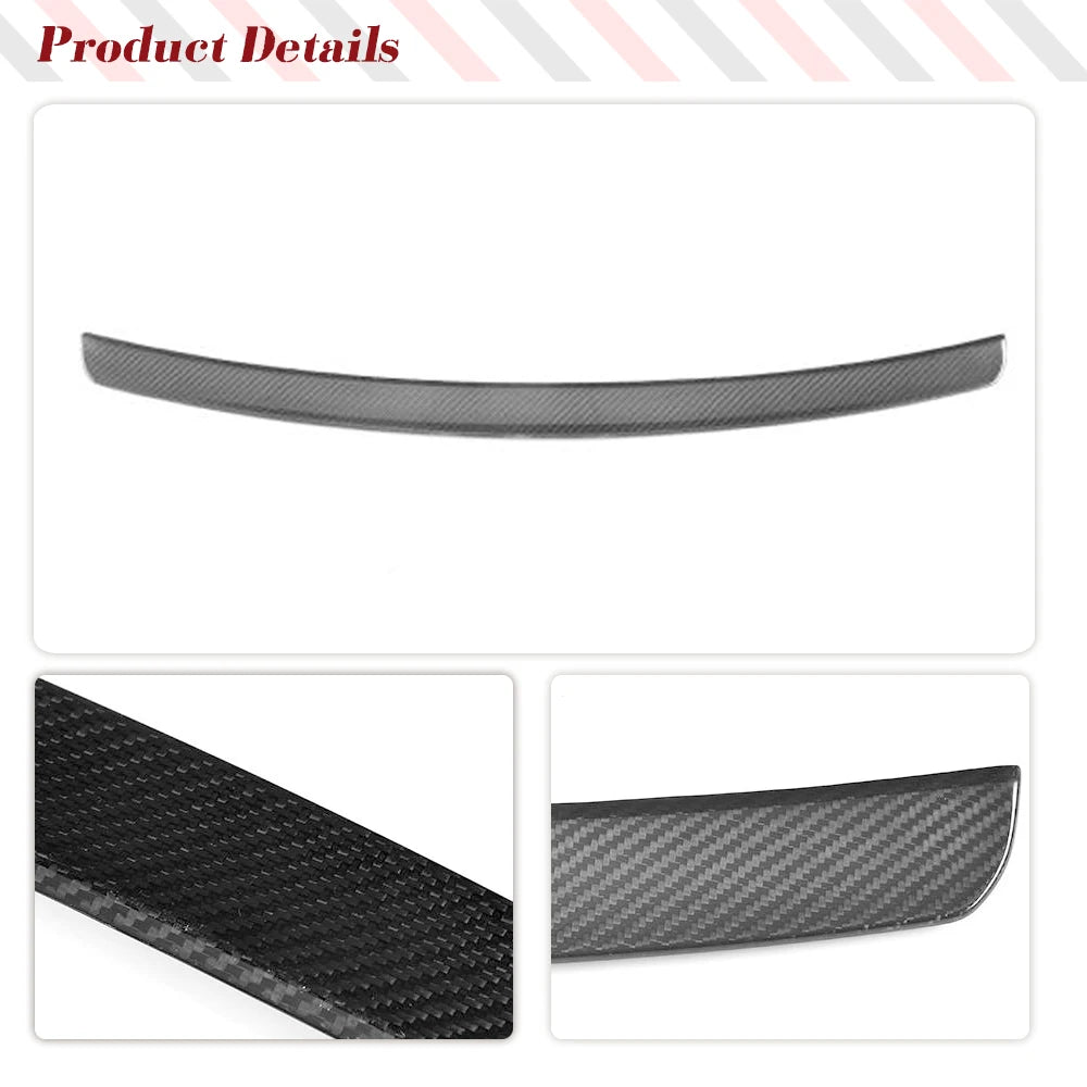 For BMW X5 F15 Base M Sport 2014-2018 Carbon Fiber Roof Spoiler
