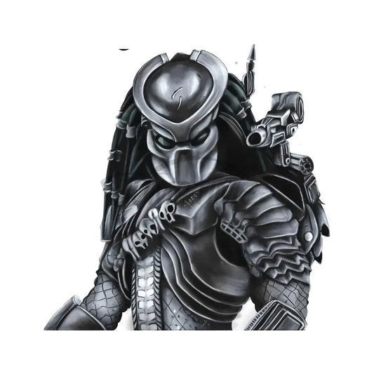 Design Predator Armored Decal Fashion Bite Scratch Anime Sticker