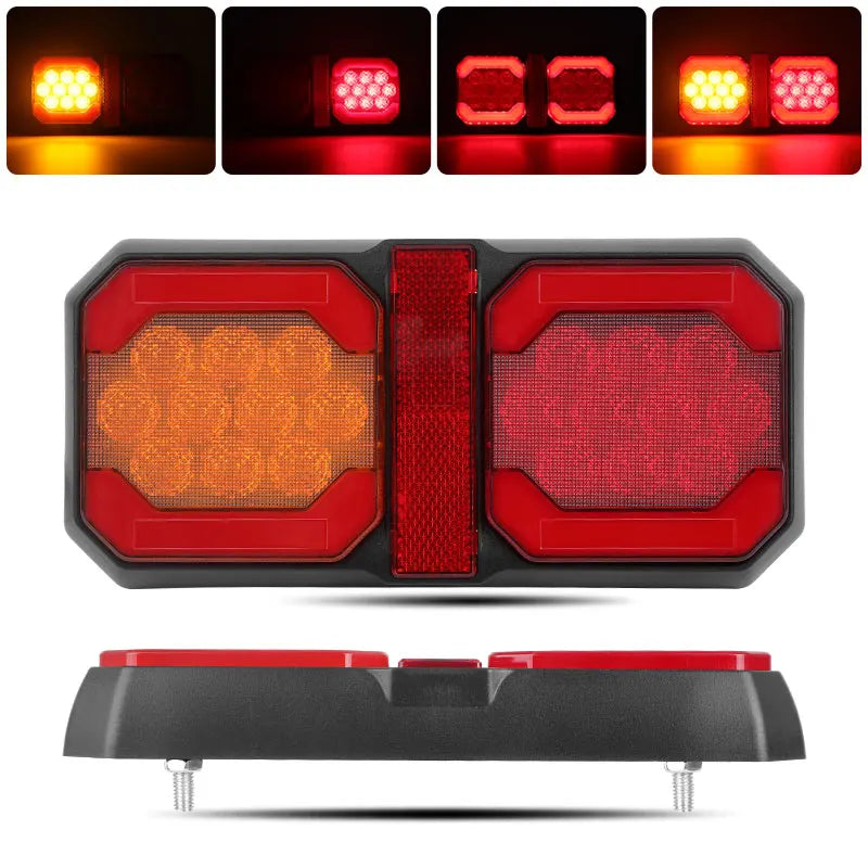 12V 24V Rear Brake Tail Turn Signal Indicator Warning