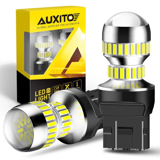 Auxito 2PCS W21 5W T20 7443 Bulb Turn Signal