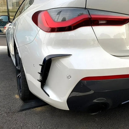 For BMW 4 Series G22 G23 Rear Bumper Splitter Spoiler Air Vent