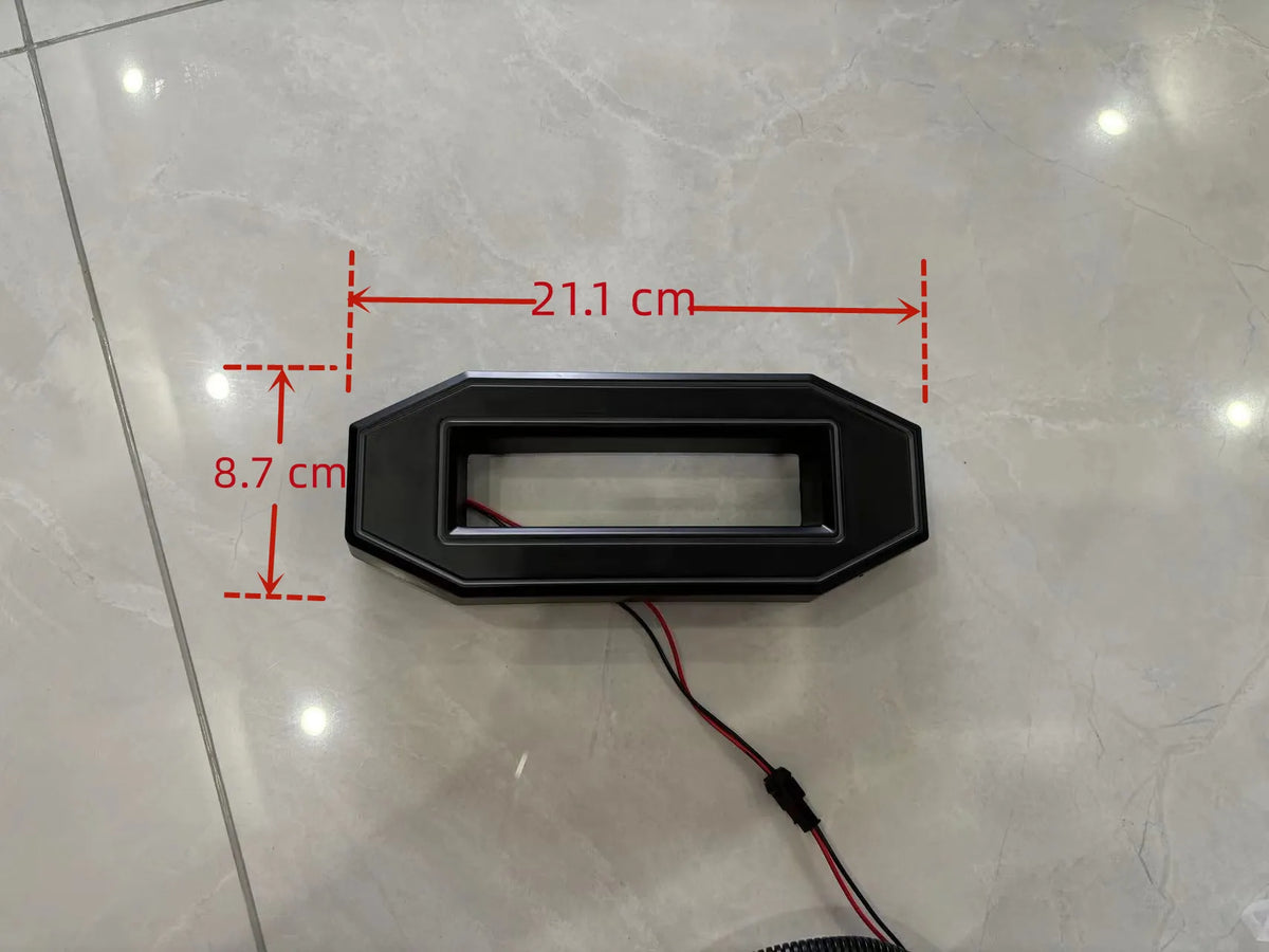 For Ford Good ABS Letters White Fit