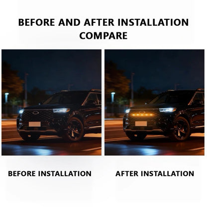 For Baic BJ30 18LED Front Grille Driving Position Daytime
