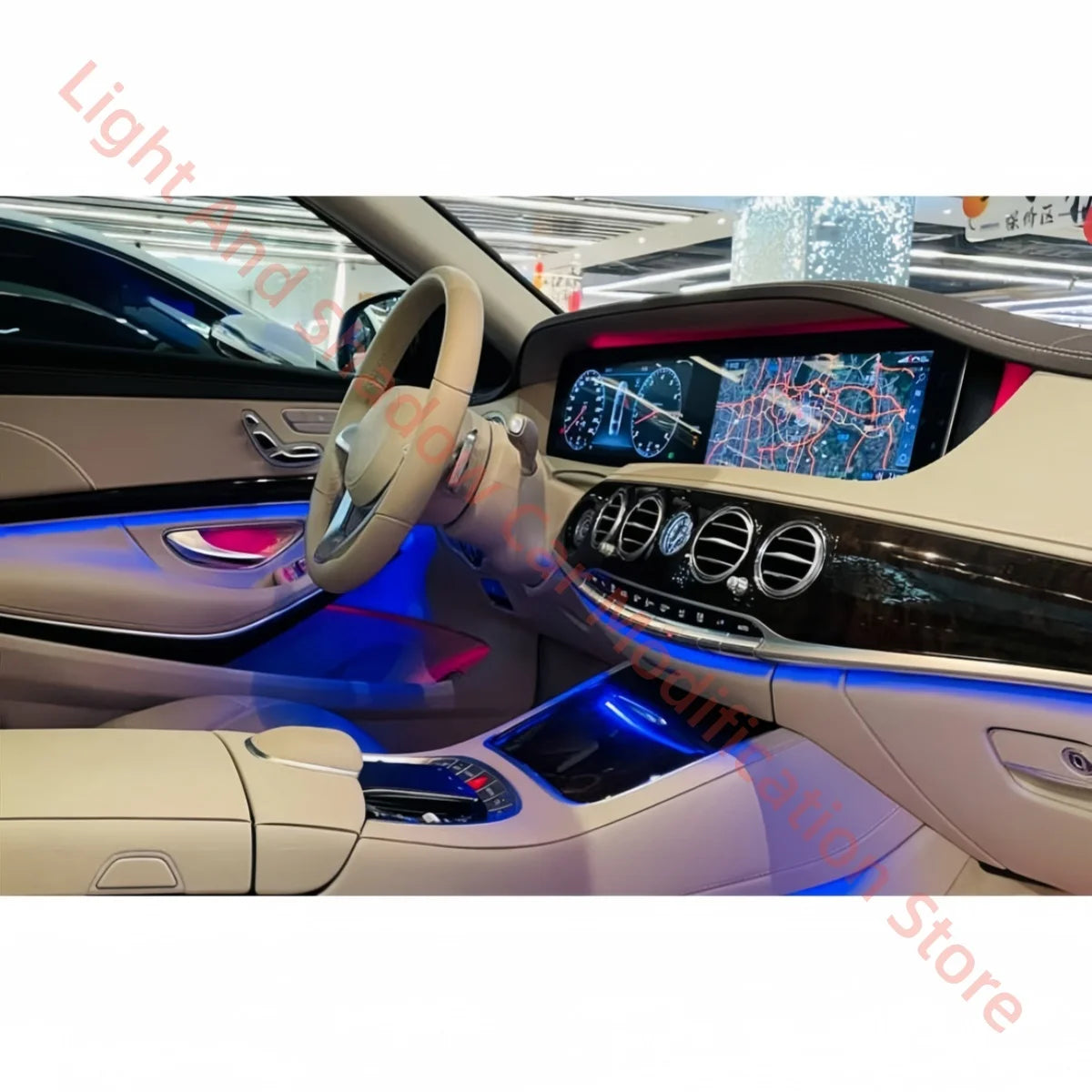For Mercedes-Benz S-Class W222 2014-2020 Interior Lighting