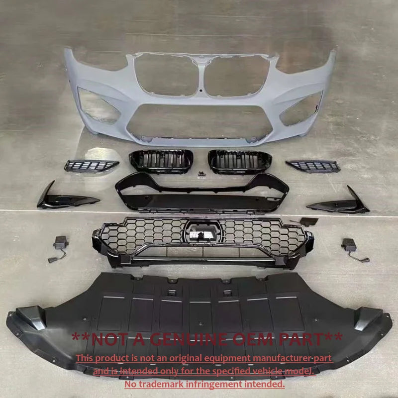 For BMW X3 G01 X4 G02 2018 2021 Upgrade X3M X4M Bumper Body Kit