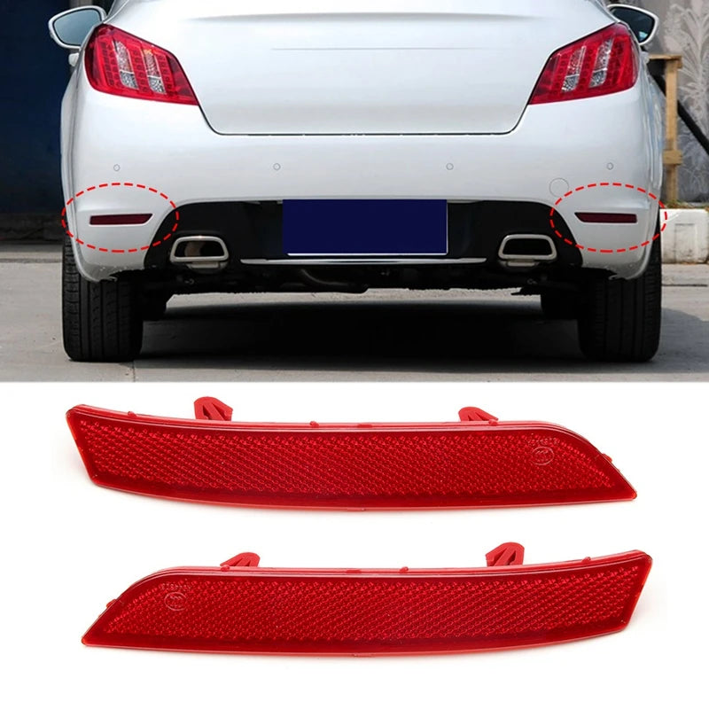 For Peugeot 508 508 2010 2011 Rear Bumper Reflector 2012 2013