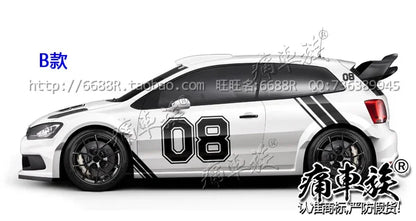 For VW Polo Golf7 6 Golf7 Vinyl Decals Body Sticker Pearance