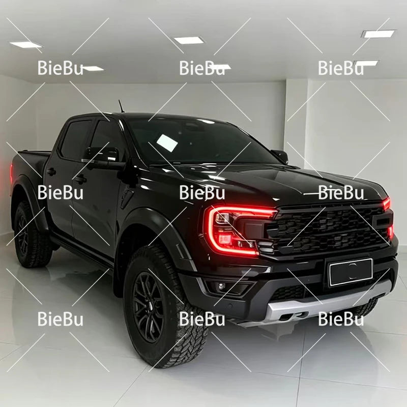 For Ford Ranger T9 2024 2025 Yellow Drl Boards Frame Color