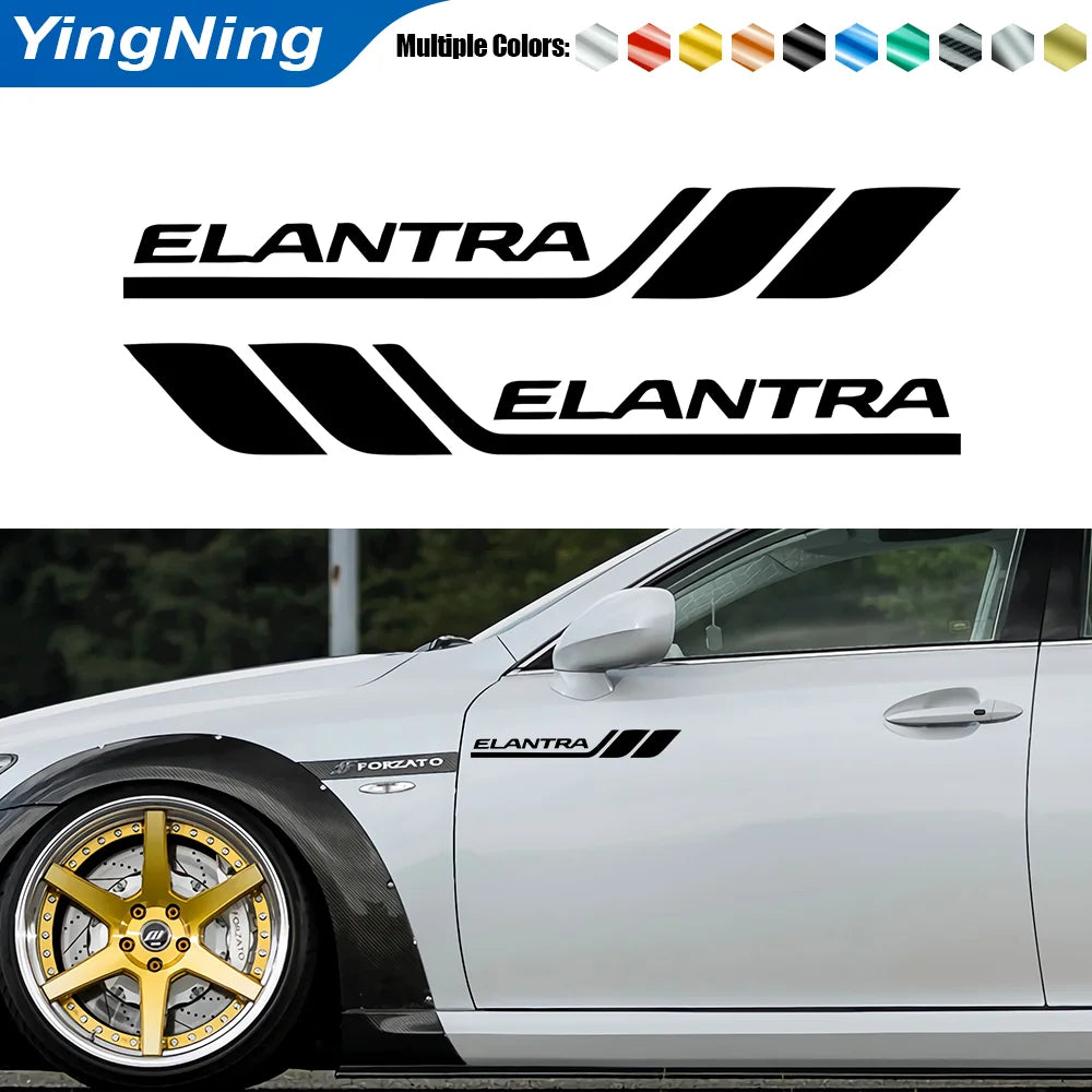 For Hyundai Elantra Auto Accessories 2PCS Side Reflective