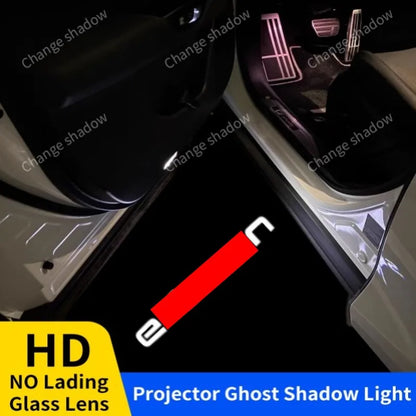 For Audi Rs e-tron Gt Etron 2PCS Door Welcome Projector Ghost